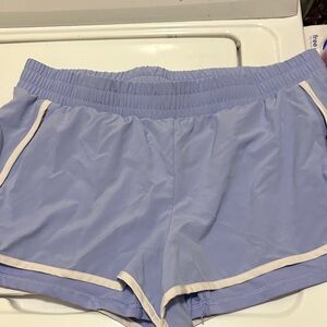 Spyder Women's Sky Blue Athletic Shorts